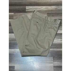 Eddie Bauer Wrinkle Resistant Classic Fit Dress Pants Tan Men’s Size  34/32
